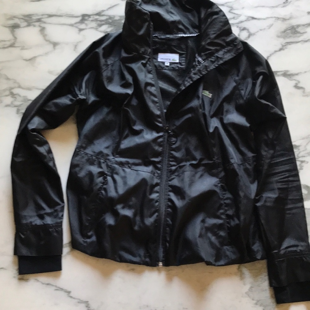 Lacoste light weight shell with mesh lining